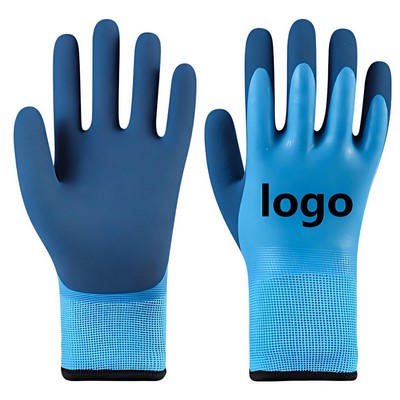 Waterproof Insulated Double Latex Freezer Work Gloves