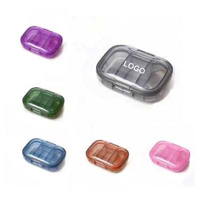 3 Compartments Pill Box 3 Times a Day