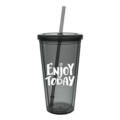 7" Tall Reusable Travel Tumbler
