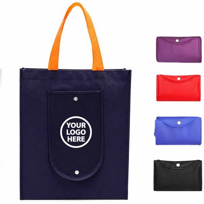 Non-Woven Bag with Snap Closure