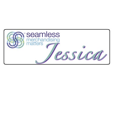 Full Color & Personalized Plastic Badge Rectangular (3" x 1")