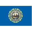 5'x8' New Hampshire State Nylon Outdoor Flag - Style B