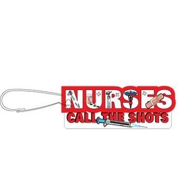 Nursing Slogan Zipper Pull