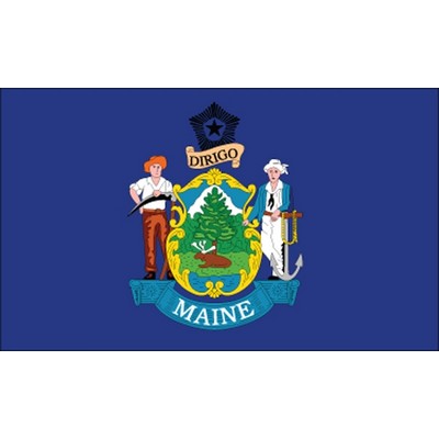Maine State Flag (3'x5')