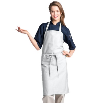 White Classic Bib Apron