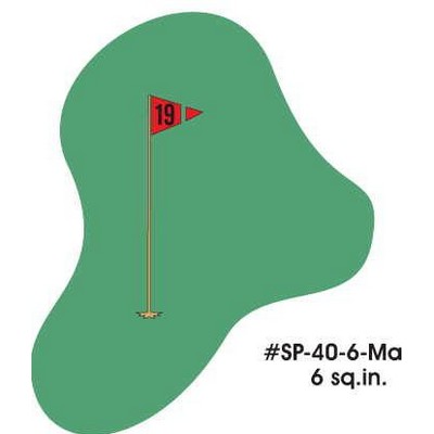 Golf Course Green Maxi Magnet (6 Square Inch)