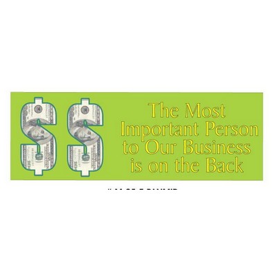 Dollar Sign $100 Bill Panoramic Photo Hand Mirror (1 5/8"x4 5/8")