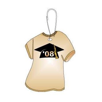 Graduation Cap T-Shirt Zipper Pull
