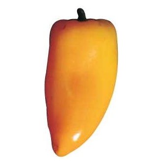 Yellow Chili Pepper Promotional Magnet w/ Strip Magnet (6 Square Inch)