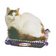 Turkish Van Cat Lapel Pin