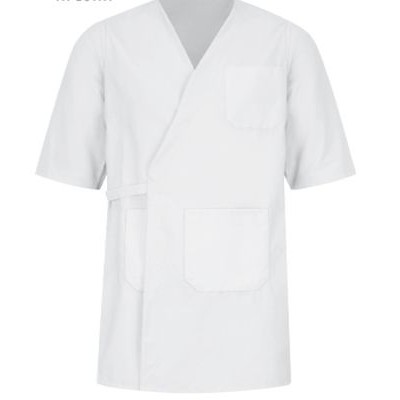 Red Kap® Collarless Butcher Wrap