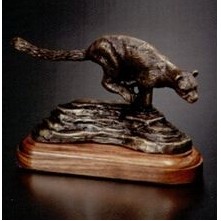 Large Top Speed Cheetah Sculpture