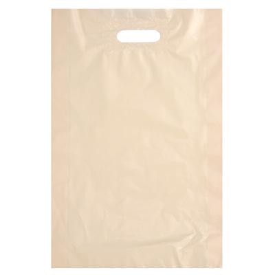 Stock Patch Handle Bag w/Side Gusset (14" x 3" x 21")