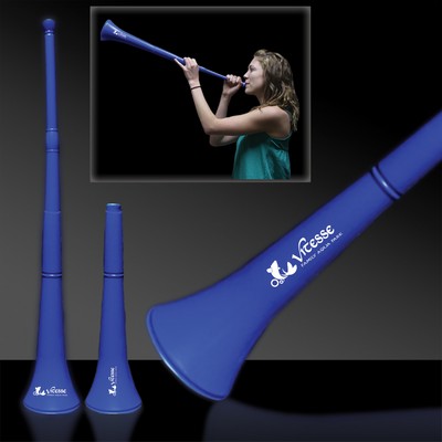 28" Blue Collapsible Stadium Horn(Pad Print)