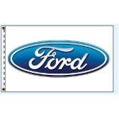 Authorized Dealer Free Flying Drape Flags (Ford®)
