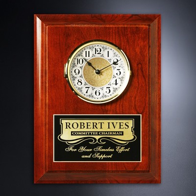 Americana Wall Clock 9" x 12"