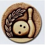 Stock Newport Mint Medal - 1 1/2" (Bowling)