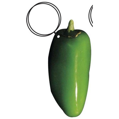 Jalapeno Executive Keychain w/Mirrored Back (10 Square Inch)
