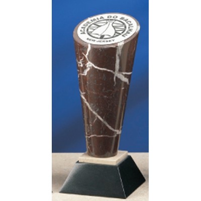 10" Red Genuine Marble Spotlight Award