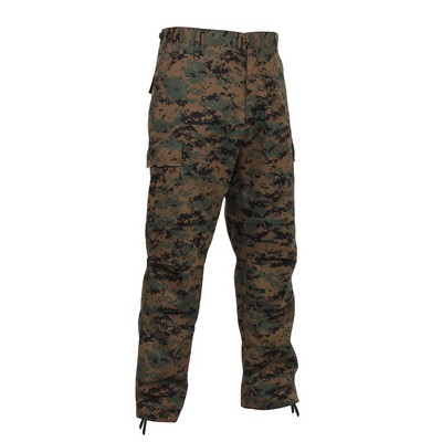 Woodland Digital Camouflage Battle Dress Uniform Pants - Long