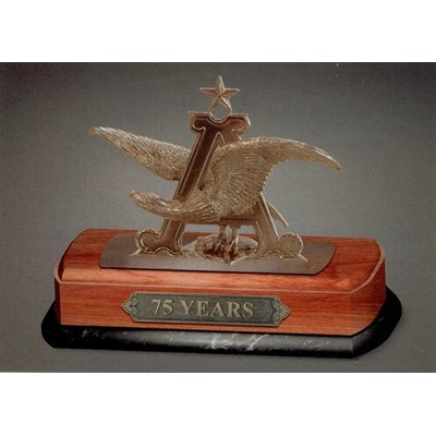 Custom 3 Dimensional Bronze Logo