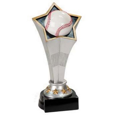 5¾" Baseball Rising Star Resin Trophy
