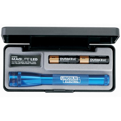 Blue Genuine "AA" Mini LED Mag-Lite® Flashlight