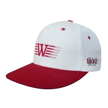 Flat Bill Cap w/Contrast Visor