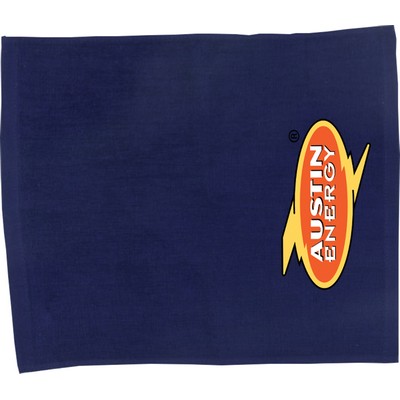Velour Finish Sport Towel (1-color imprint) - Purple