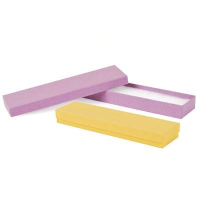 Kraft Color Jewelry Box (8" x 2" x 7/8")