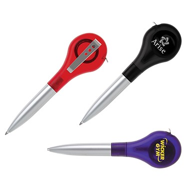 Ballpoint Pen w/Tape Measure