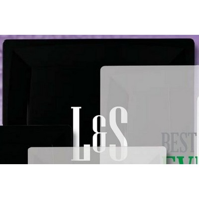 Square Plastic Plate (10.75")