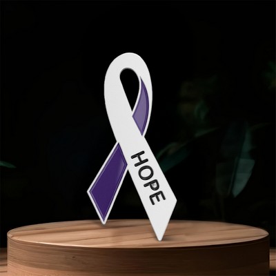 Stock Awareness Ribbon Lapel Pins