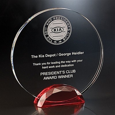 Crispy Award w/Red Base (6"x6")