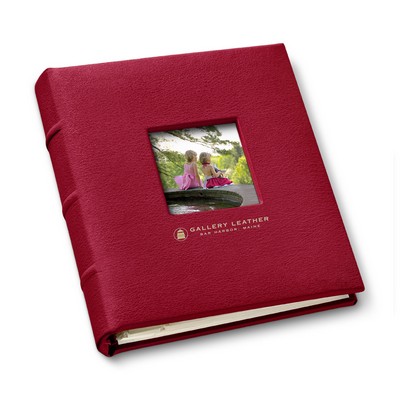 Leather Travel Window Photo Album