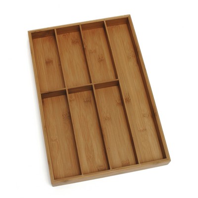 Bamboo Flatware Organizer