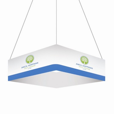 Square Hanging Sign Replacement Graphic 15'W x 3'H