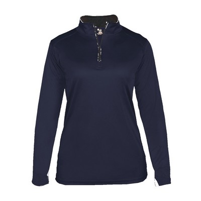 Badger Sport Ladies B-Core 1/4 Zip Pullover