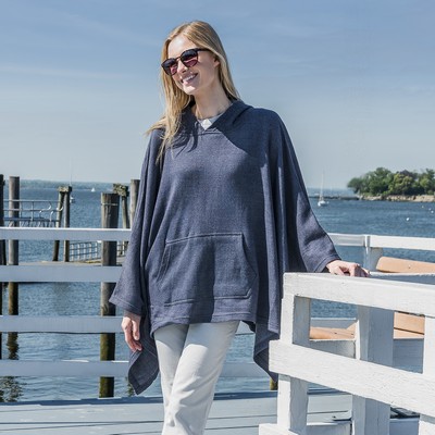 Ladies' Amanda Fleece Poncho