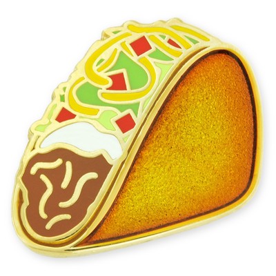 Taco Lapel Pin
