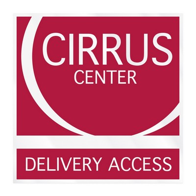 Square Sticker | Square Corner | 6" x 6" | Clear Static | Static Back | Screen