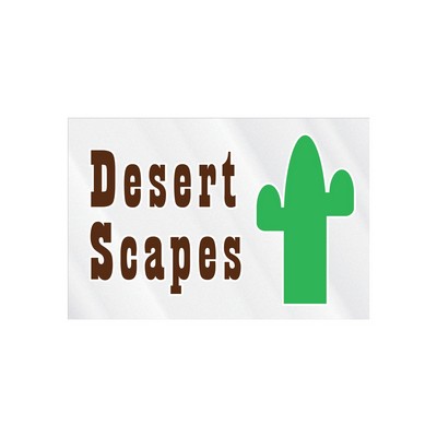 Rectangle Sticker | Square Corner | 2" x 3" | Clear Static | Static Back | Screen