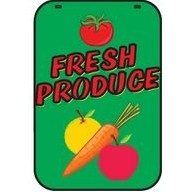 Stock Swing Sign (Fresh Produce - Double Sided Kit)