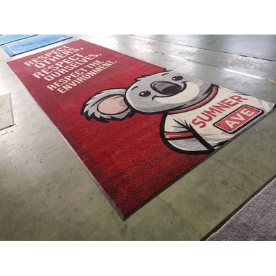 Brand Representative Full Color HD Logo Mat - 3' X 10'