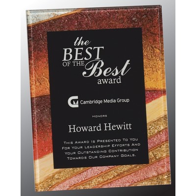 Autumn Harvest Acrylic Art Plaque Award