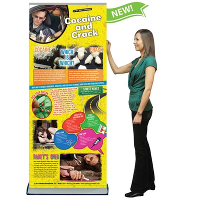 Cocaine & Crack Retractable Banner