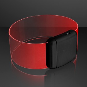 Cosmic Red LED Magnetic Clasp Bracelets - BLANK