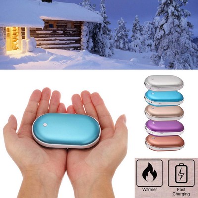 iBank ® Hand Warmer + 5200mAh Power Bank Charger (Blue)