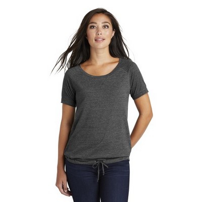 New Era ® Women's Tri-Blend Performance Cinch Tee.