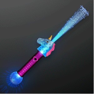 Magical Light Up Unicorn Toy Wands - BLANK